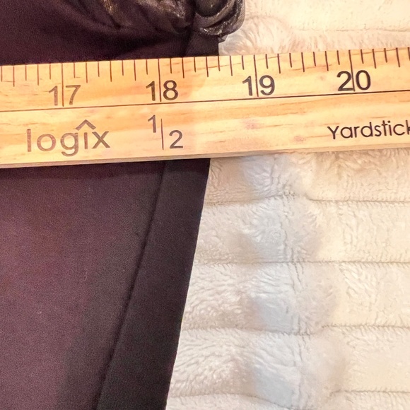 #A144 Why Dress Black Gala look Dress Organza Wing like Sleeves NWT L - Picture 2 of 10